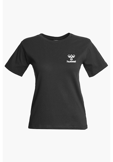 Hummel Cordana 912447-2001 Siyah Kadın T-shirt Siyah