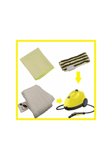 Clean Trend Karcher Buharlı Temizleyiciler İçin Bez Takımı 227177631