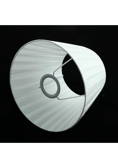 Dokulu Kumaş Abajur Masa Lambası Zemin Abajuru Mükemmel İşçilik Diğer