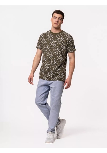 Paul Shark Baskılı Tişört 235257339 Khakı