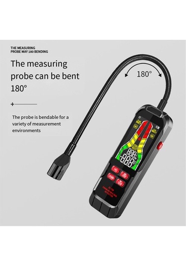 Doğal Gaz Kaçak Konsantrasyonu Analiz Cihazı Zl72b Şarjı 6ukgx1
