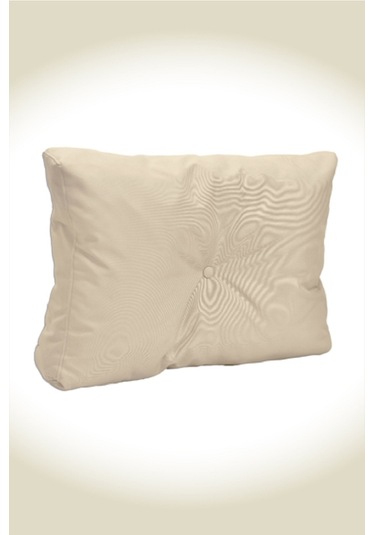 Dış Ve Iç Mekan Palet Bahçe Balkon Havuz Başı Yat Minderi Koltuk Minderi Yan Kol Krem