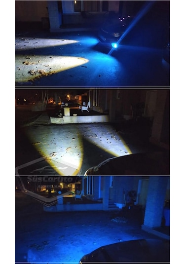 Peugeot Bipper 2008-2022 Uyumlu Üniversal Mercekli Angel Sis Farı Metal Su Geçirmez 76 Mm Ma Halkalı Gündüz Farı Sis Farı 54967267