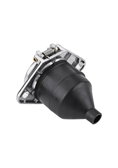 Springsun 24v Ticari Araçlar İçin 7 Lü Metal Gövdeli Güç Soketi - Fren, Sinyal Ve Bulb Lambaları İçin Güvenli Bağlantı