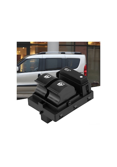 Yaozixa Peugeot Boxer, Citroen Jumper, Fiat Ducato/doblo İçin Dayanıklı Abs Elektrik Pencere Anahtarı - Oe: 735421419, 6490x9
