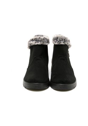 Bot Kadın 45 U30 Ux Fly Flot Cloth Woman Boot Black Siyah