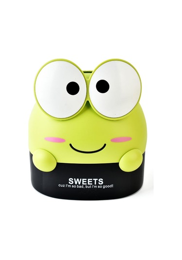 Yaratıcı Karikatür Kurbağa Mendil Kutusu Sevimli Ev Diğer