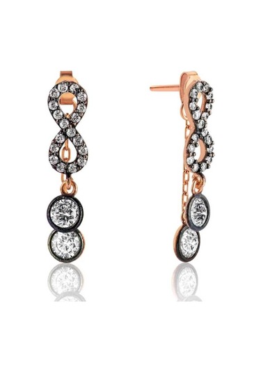 Gümüş Zincirli Sonsuzluk Küpe N11.54866