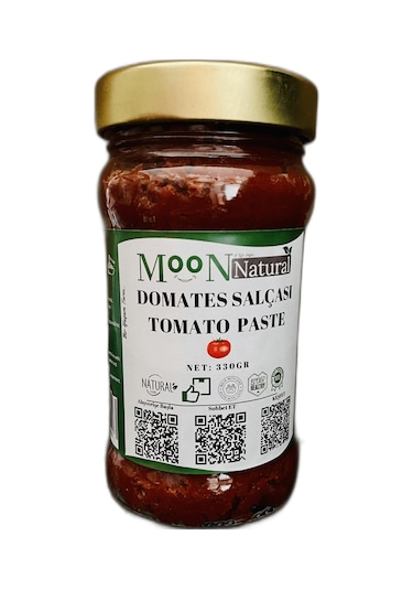 Moon Natural Domates Salçası / Tomato Paste 330 G
