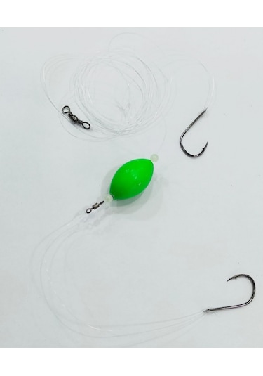 Trançabalıkçılık Çipura Takımı Fosforlu Gezer Üstten Tasmalı Fc Misina 70 Gr