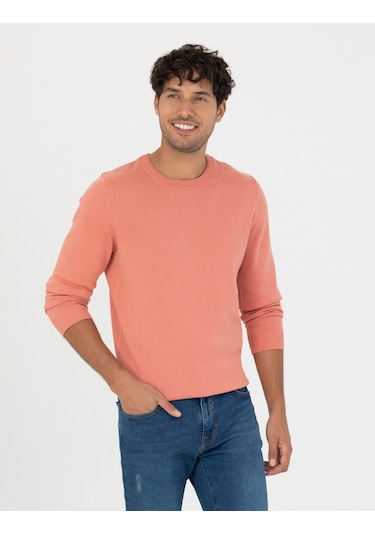 Pierre Cardin Erkek Somon Kazak /triko 50270179-vr047 Somon