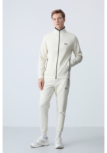 Tommy Life Hugo Bej Jogger Erkek Eşofman Takım - 85198 Bej