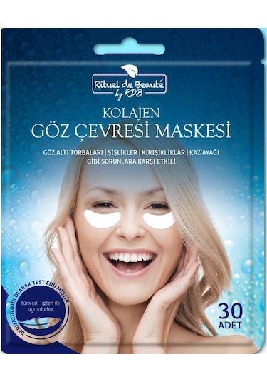 Rituel De Beaute Kolajen Göz Çevresi Maskesi 30'Lu