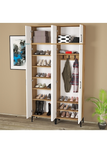 Kalender Dekor Alba-1-3-4-4 Alb02 Portmanto Vestiyer Ayakkabılık