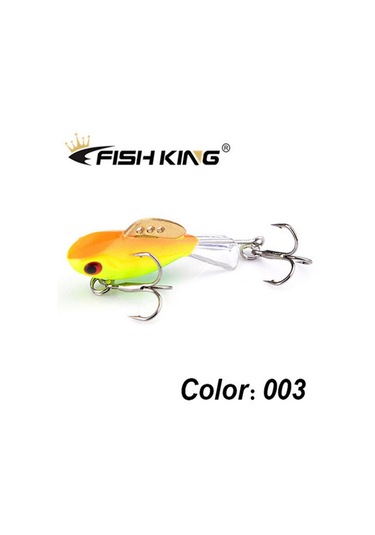 Balık Kral Kış Buz Balıkçılık Cazibesi Dengeleyici 3d Gözler Jig Yem Sert Cazibesi Jig Dengeleyiciler Balıkçılık Yem Levrek Ve Pike Yakalamak İçin 003-38mm-4g