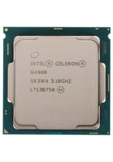 Intel Celeron G4900 2mb 2çekirdekli O/b Uhd610 1151p V2 54w Kutusuz+fansız