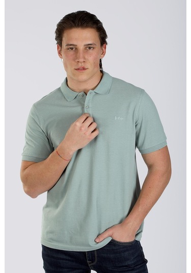 Lee Cooper Twıns 1 Erkek Pike Polo Yaka T-Shırt Çağla Yeşili-17951-Çağla Yeşili Yeşil