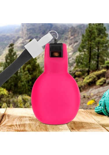 Homyl Boyunluklu El Düdükleri Yüksek Sesle Kırmızı-gül Kırmızı Gül Kırmızı