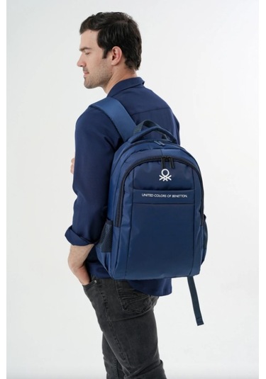 United Colors Of Benetton Unisex Sırt Çantası 20968 Lacivert