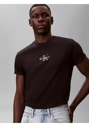 Calvin Klein Erkek Tişört-lv04rb866g Siyah