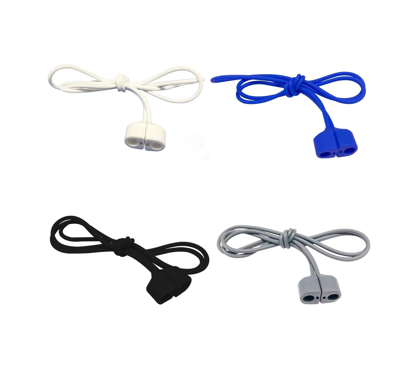 Airpods Manyetik Kaybolmaz Kayış, Renkli Yumuşak Silikon Spor Bandı, Boyun Askısı