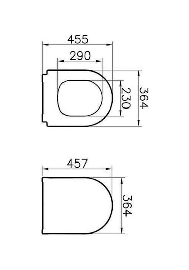 Vitra Slim Duroplast Yavaş Kapanan Klozet Kapağı Beyaz 110-003-009