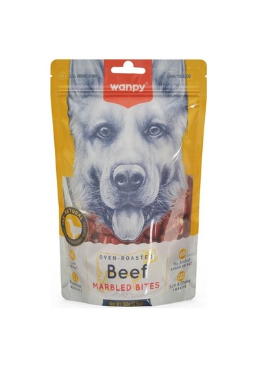 Wanpy Marbled Köpek Ödül Et Parçaları 100 Gram