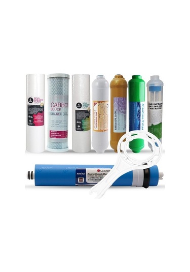 Su Arıtma Cihazı Filtre Seti Lgkuno Membranlı Aqualine 8 Aşamalı (540262196)