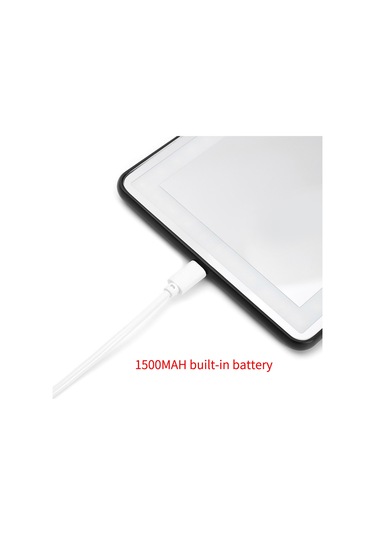 Vkemall Araba Güneşlikli Makyaj Aynası - Tüm Arabalar İçin Şarj Edilebilir Led Işıklı Ma