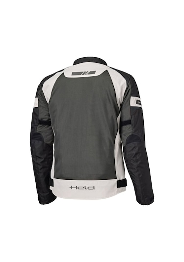 Held Tropic 4 Korumalı Motosiklet Montu Gri Siyah