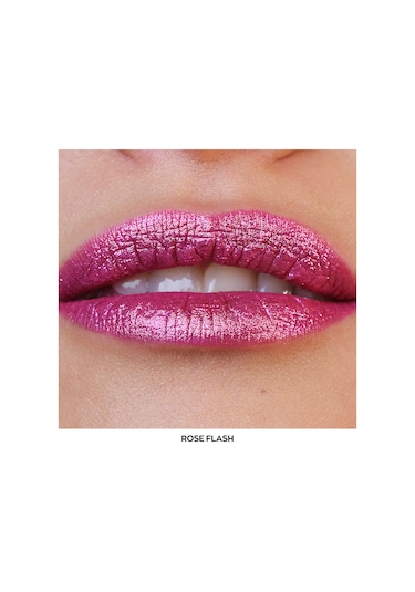 Avon Powerstay High Voltage Spark Likit Ruj Rose Flash