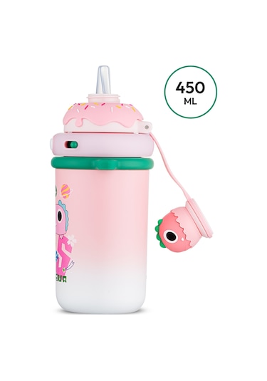 Emsan Baby Dinazor Termos Pembe 450 Ml Pembe