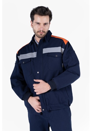Çift Renkli Mont Pantolon İş Takımı