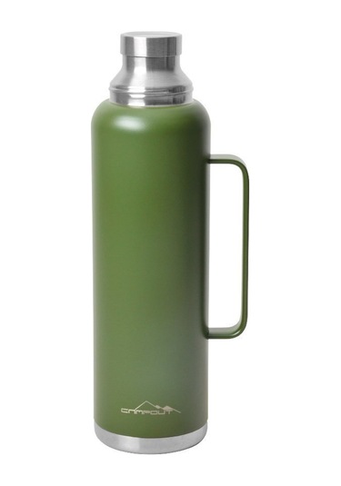 Nurgaz Campout Çift Katmanlı Termos Yeşil 1500 Ml Ng 164 Yeşil