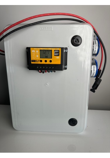 Güneş Enerji Paketi Taşınabilir 600w İnvertör 120w Panel 80ah Akü