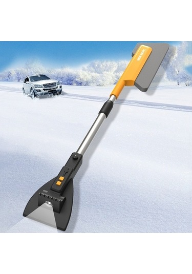 Wondernest Teleskopik Kar Küreği Kazıyıcı, Cam Buz Fonksiyonlu Araba Oda 0