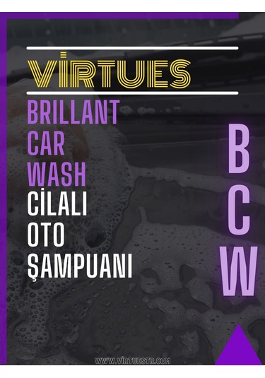 Vırtues Bcw Cilalı Oto Şampuanı 5Lt.