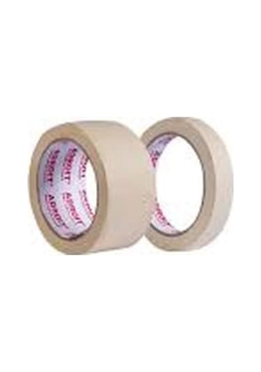 Adroit Maskeleme Bandı Kağıt Bant 18mm X 35 Metre Kahve Renk 96 Adet 1 Koli