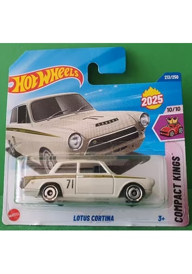 Hot Wheels Lotus Cortına Krem