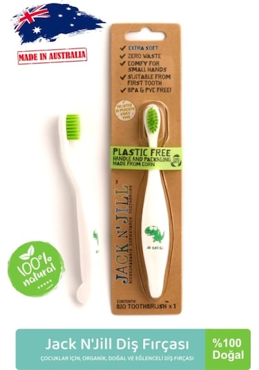 Jack N'Jill Dino Çocuklar İçin Diş Fırçası Extra Soft