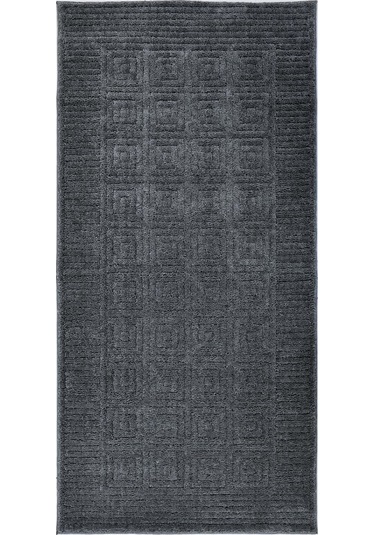 Pandora Yumuşak Peluş Shaggy Gri Çocuk Odası Oturma Odası Salon Mutfak Koridor Halısı Yolluk 1102o Koyu Gri