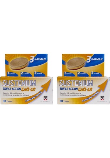 Sustenium Triple Action Koenzim Q10 2 Adet