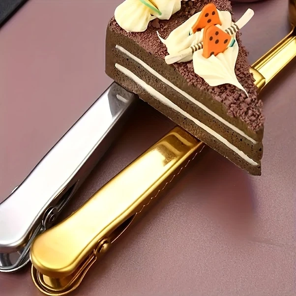 Xuweiwei Altın 1 Adet Paslanmaz Çelik Çok Amaçlı Kahve Kaşığı Ve Kolay Temizlenen Poşet Kapatma Aracı