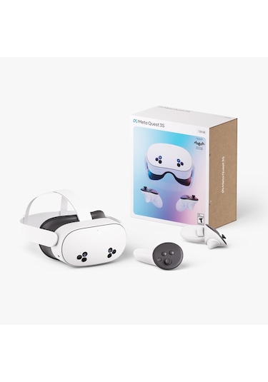 Meta Quest 3S 128 GB Sanal Gerçeklik Gözlüğü Beyaz