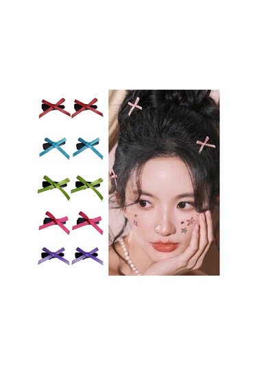 Adet/takım Fiyonk Ördek Gagası Saç Tokası Makyaj Seyahat0003 Diğer