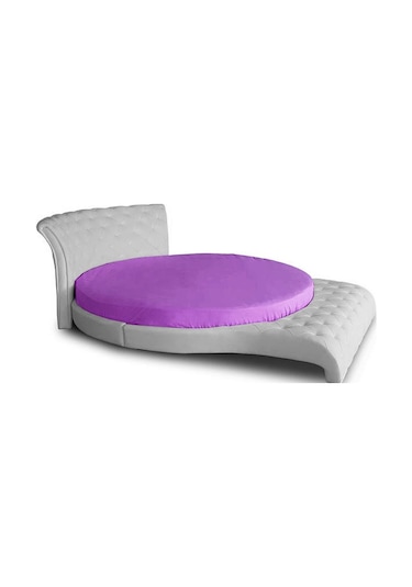 Sofaroom Yuvarlak Çarşaf Leylak