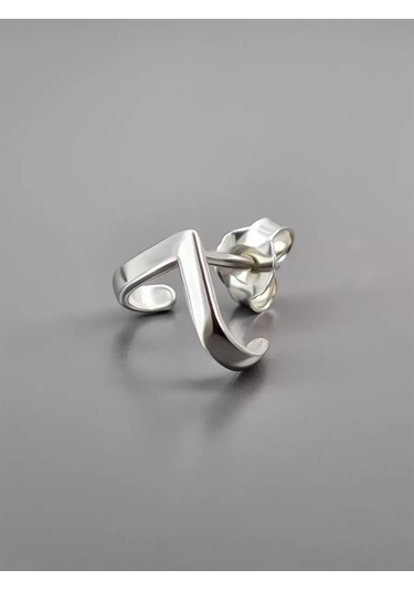 Markiz Tek Küpe Gümüş 925 Tekli Küpe Çivi Kopça 144327276 Diğer