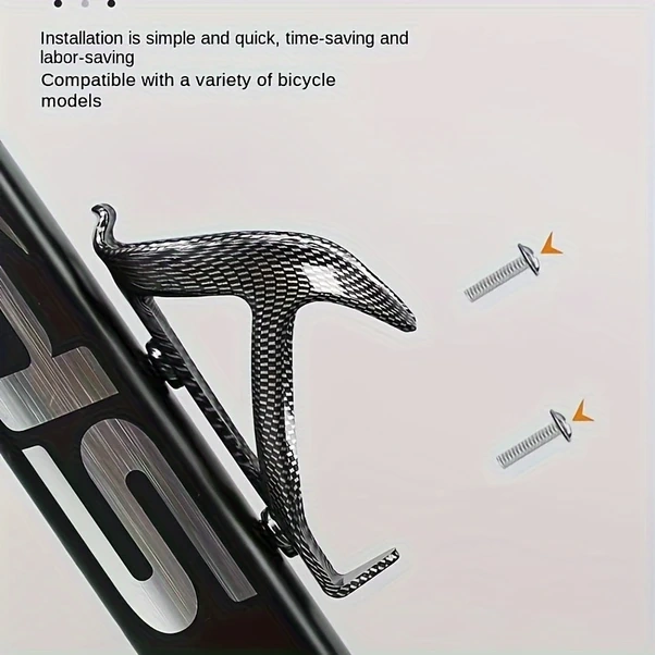 Gateesat Gri Abs Bisiklet Şişe Tutucu - Yol Ve Dağ Bisikletlerine Uygun Gri