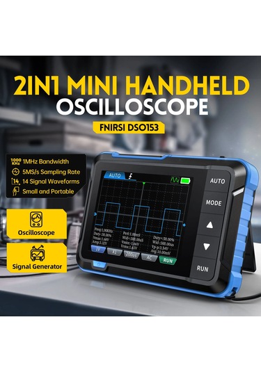 Fnırsı Dso-153 2in1 Mini Dijital Osiloskop Ve Sinyal Jeneratörü