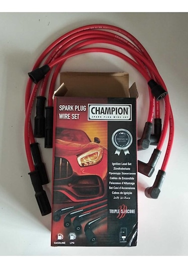 Lada Samara Buji Kablosu Kırmızı 8,5 Mm Ld-2011-ks Champıon
